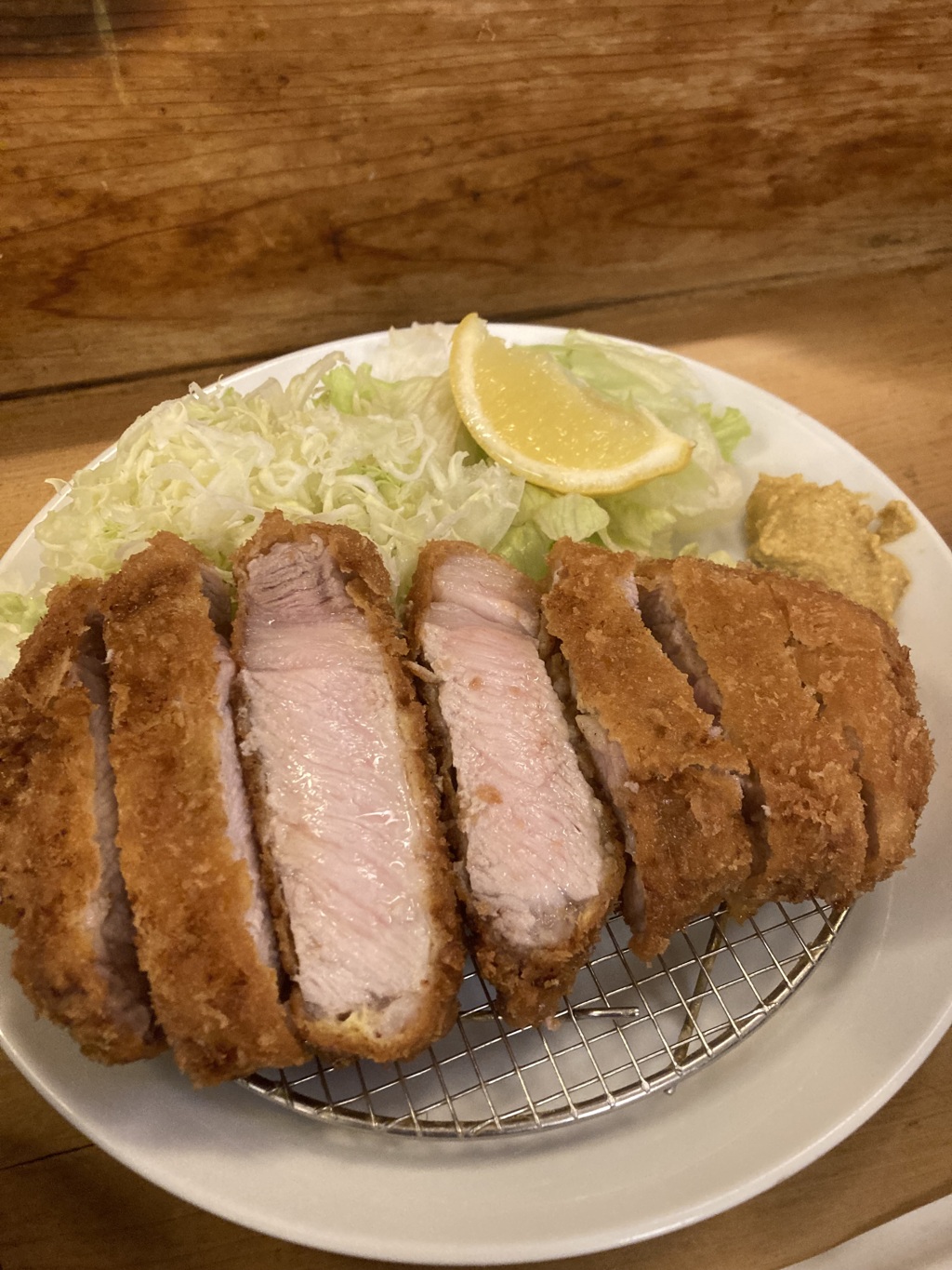 在りし日の昼食