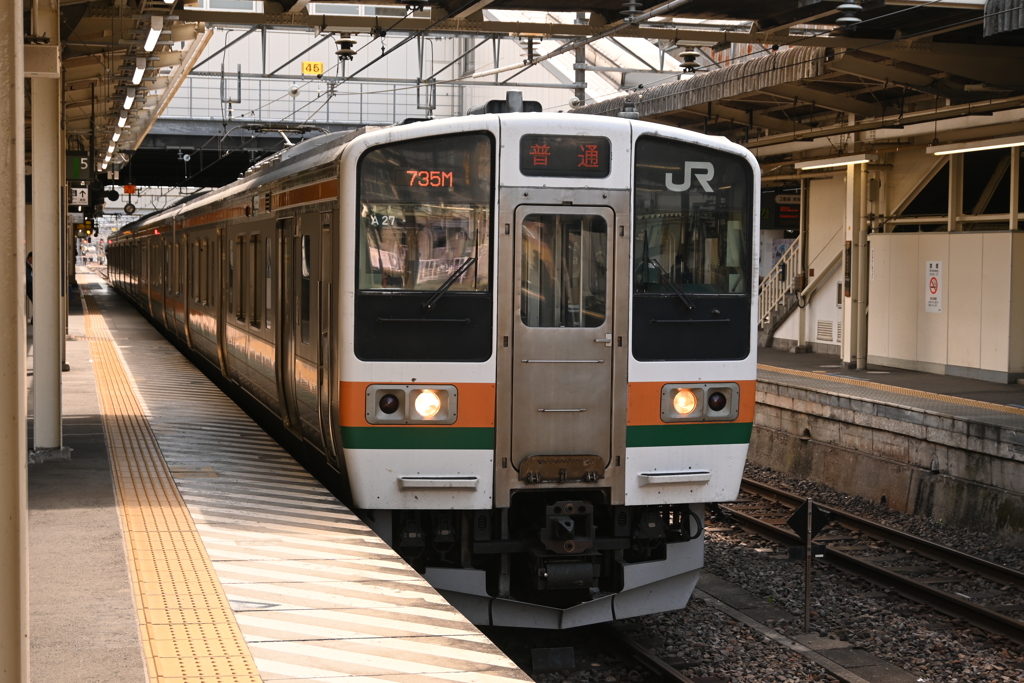 高崎駅より信越本線で横川駅へ！