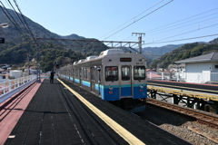 河津駅に到着！