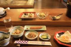 某民宿の朝食➀