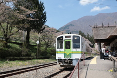 湯野上温泉駅➀