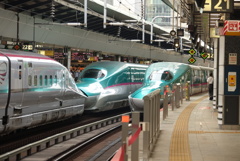 東京駅　新幹線ホーム