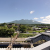 小淵沢駅屋上からの眺め