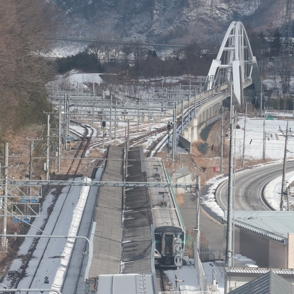 長野原草津口駅を眺望！