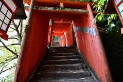 太鼓谷稲成神社の千本鳥居