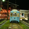 夜の万葉線(元加越能鉄道）