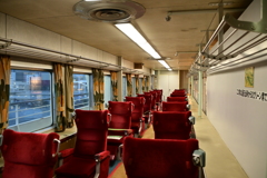 八甲田丸の客席