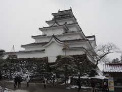 冬の鶴ヶ城➁