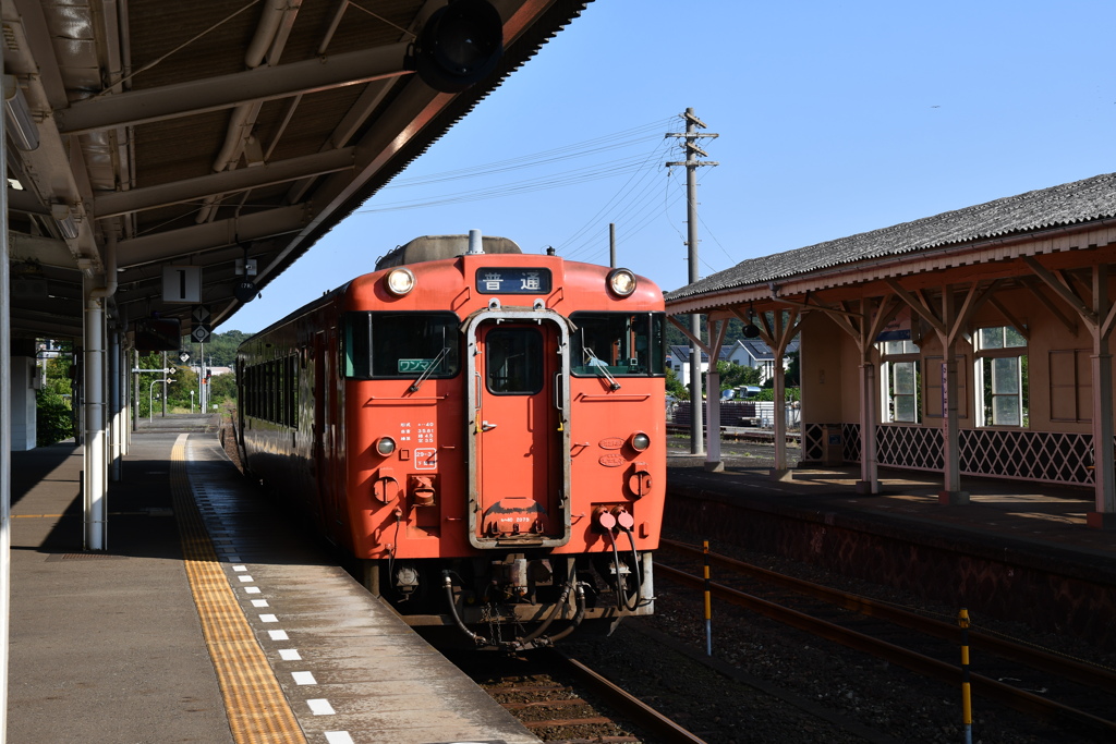 東萩駅から美祢駅まで向かいました！！