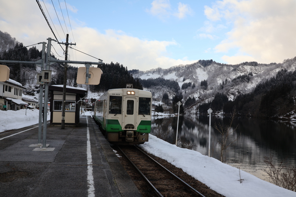 会津川口駅➀
