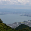 比叡山延暦寺の頂上からの眺望