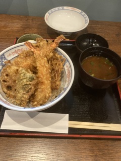 在りし日の天丼