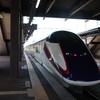 つばさ号で天童駅へ！