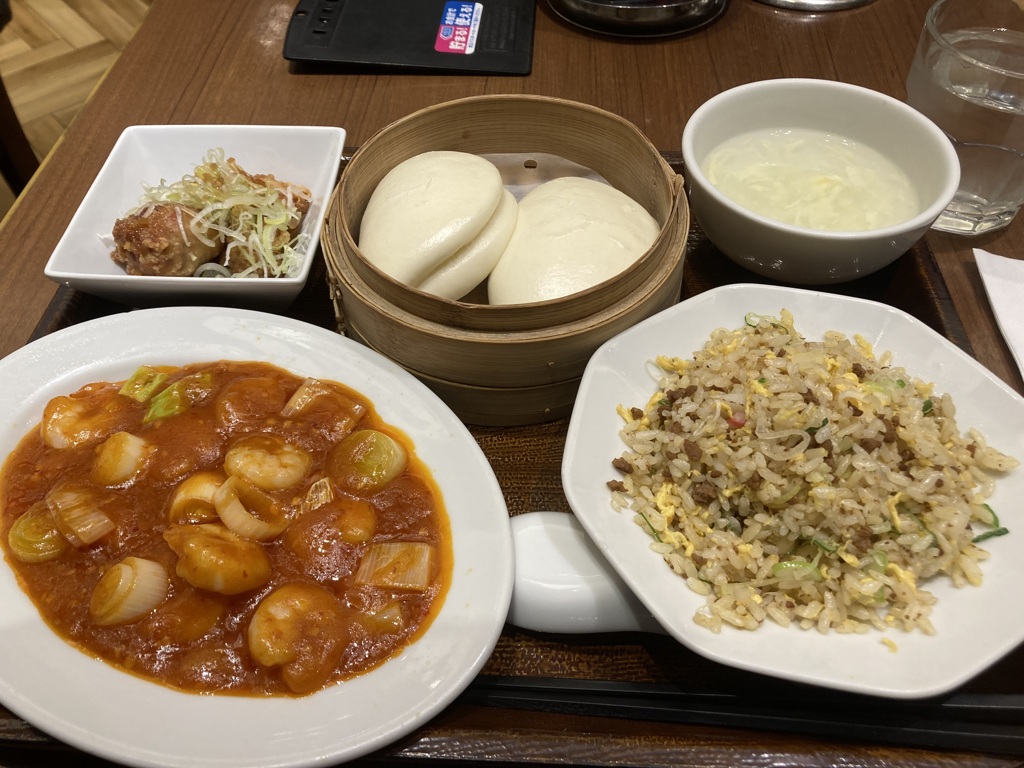 在りし日の夕食