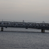 吾妻橋から東武鉄道の橋を眺望！