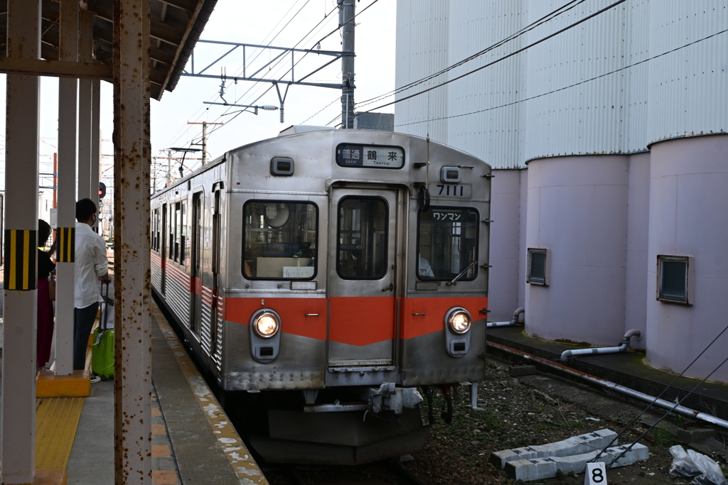 懐かしの東急車両で鶴来駅へ！