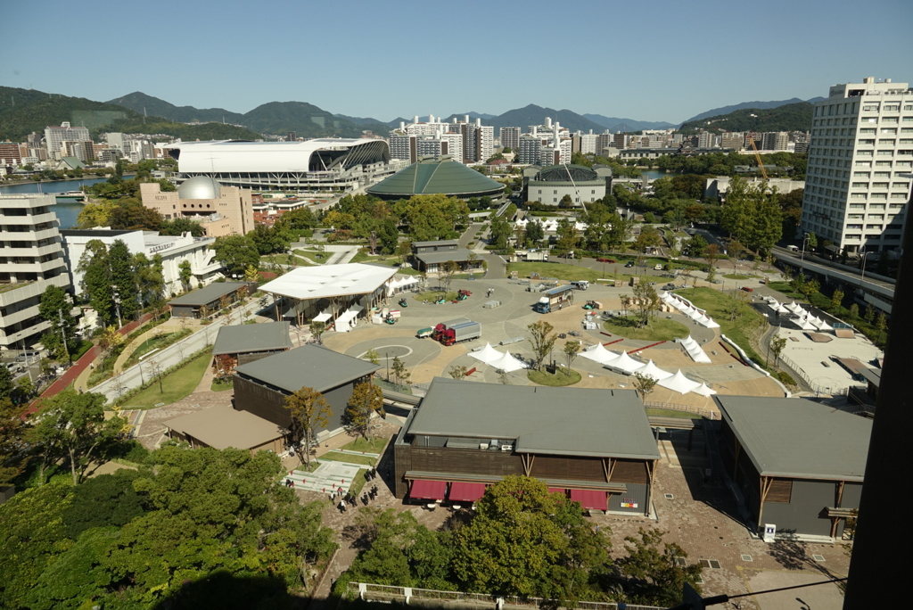 元広島市民球場付近