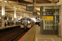 越後線で新潟駅へ到着！