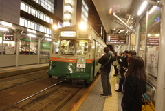 夜の広島電鉄➀