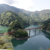 奥大井湖上駅の風景➀