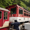 アプト式電気機関車を後ろに連結！！