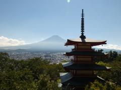 在りし日の新倉山浅間公園
