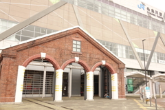糸魚川駅南口駅舎