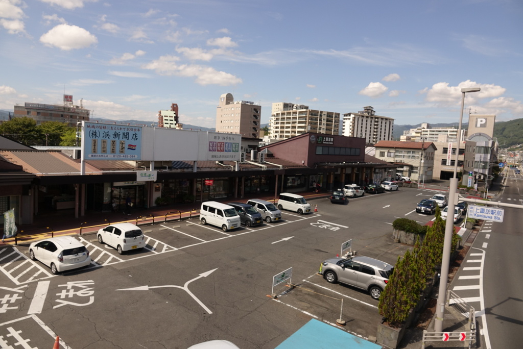 上諏訪駅前