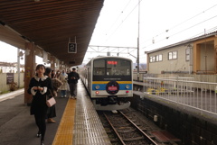 富士山駅に到着！