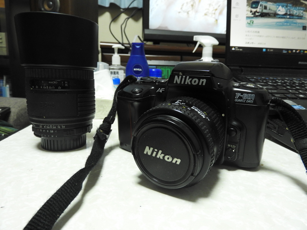 懐かしのニコンF601QDとシグマ70－210㎜望遠レンズ