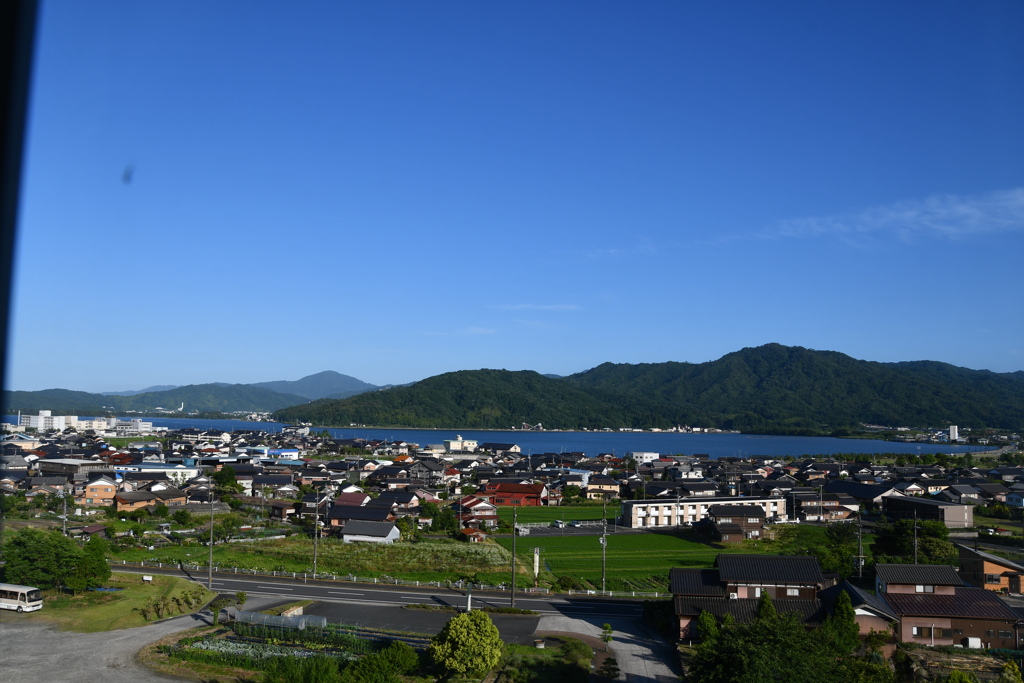 ホテルの客室からの眺望！