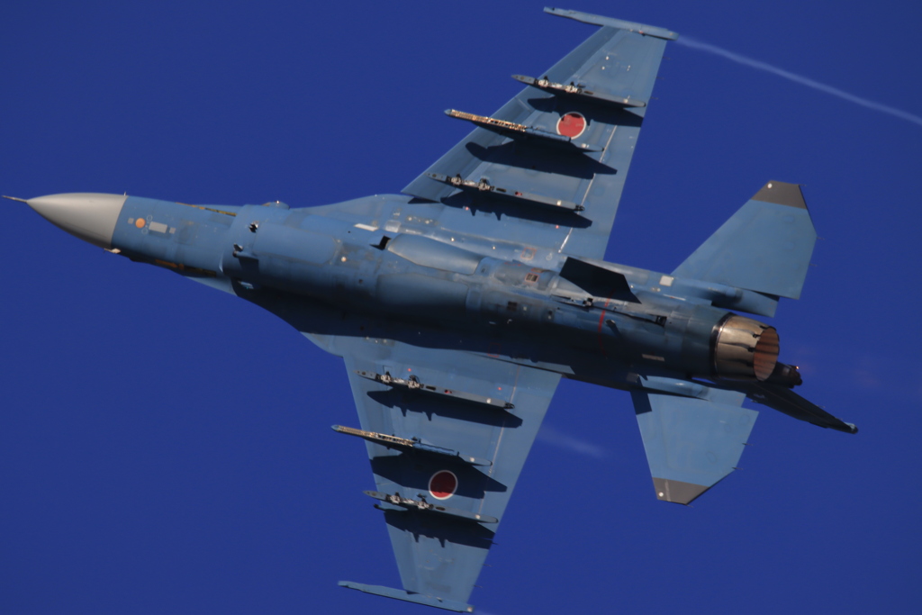 築城基地航空祭F-2機動飛行5