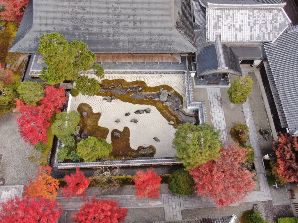 漢陽寺紅葉