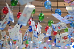 風になびく風鈴２