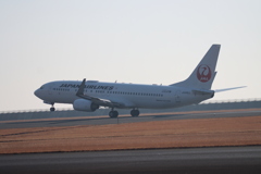 JAL機離陸