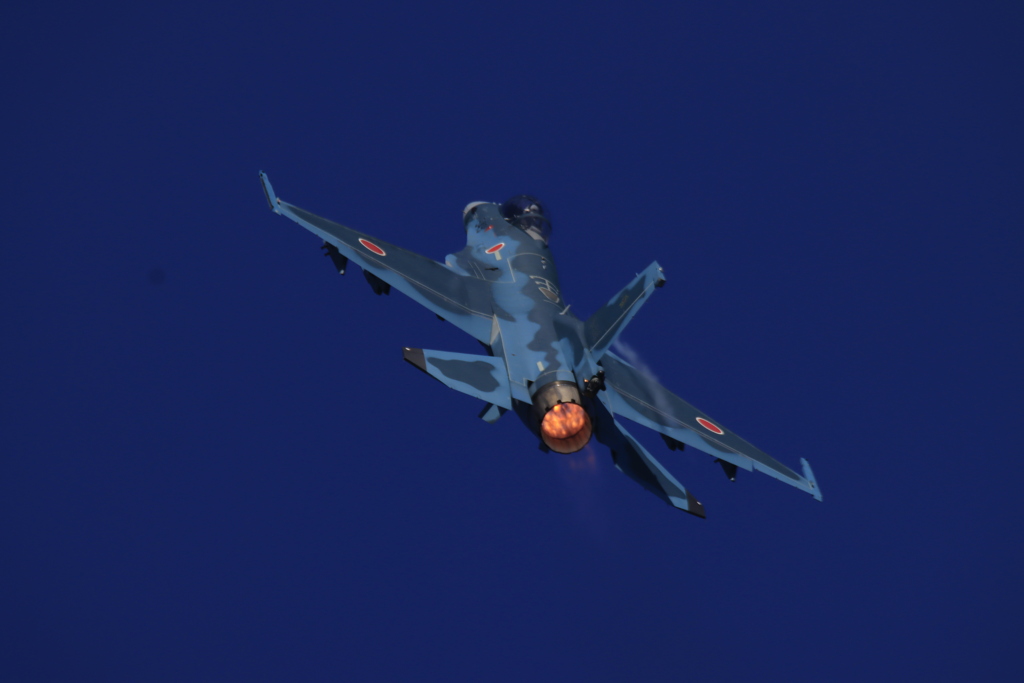 築城基地航空祭F-2機動飛行3
