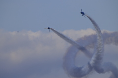 築城基地航空祭ブルーインパルス曲技飛行10