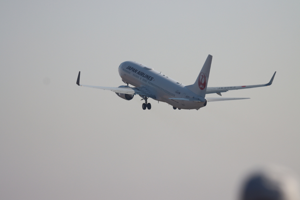 JAL機離陸3
