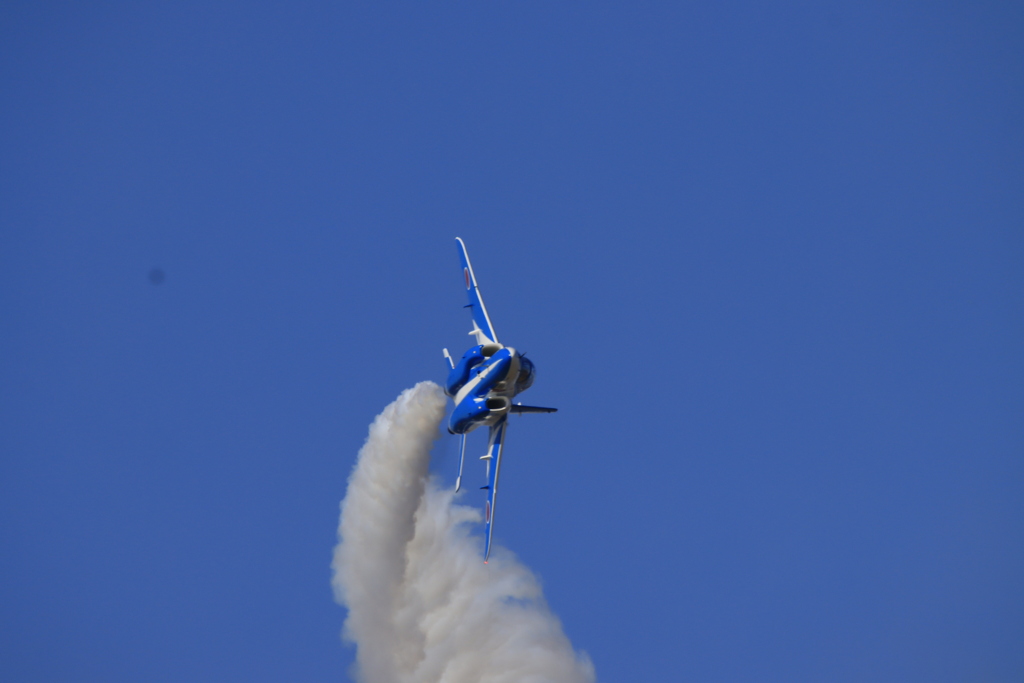築城基地航空祭ブルーインパルス曲技飛行5