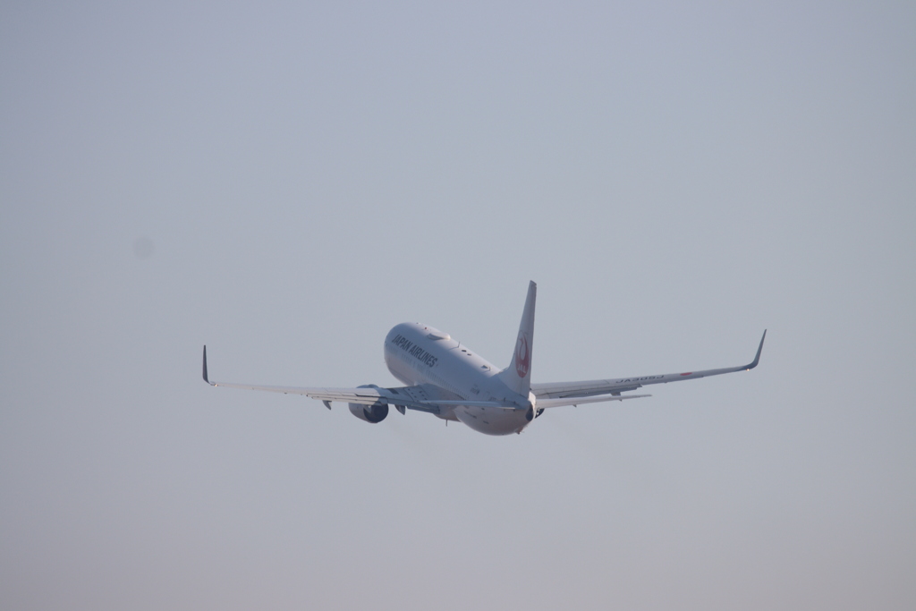 JAL機離陸5