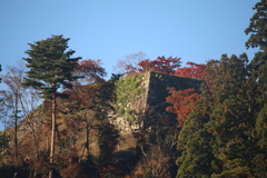 津和野城跡の紅葉