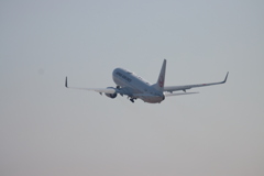 JAL機離陸4