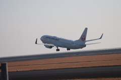 JAL機離陸2