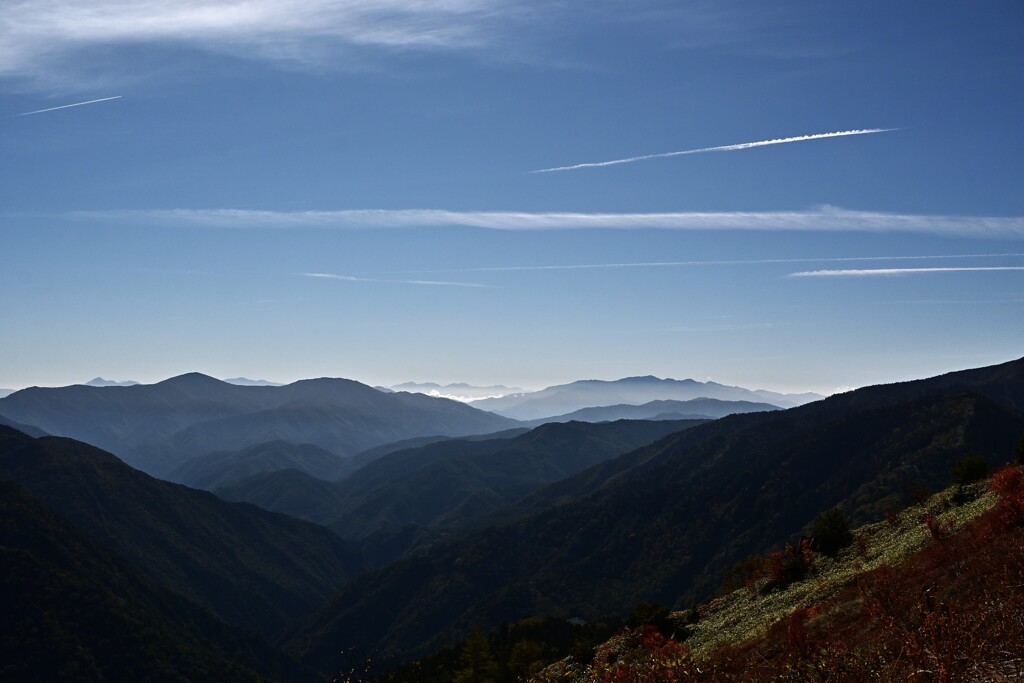 焼岳の空