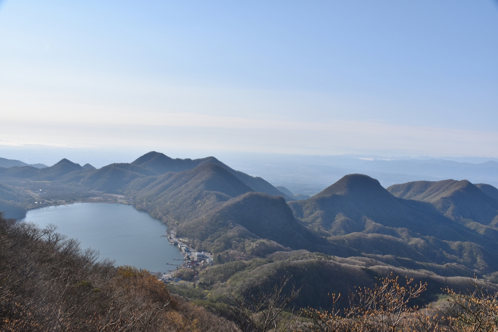 榛名山の眺望
