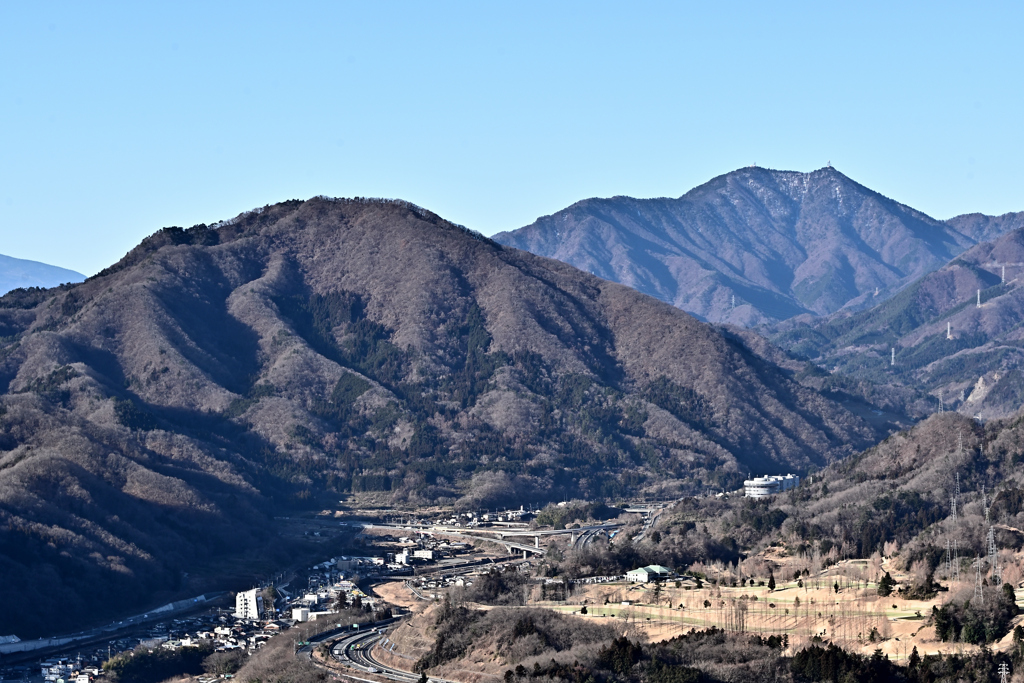 高川山と三ッ峠山