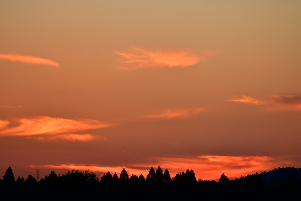 夕焼け雲