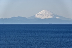 洋上の富士山
