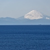 洋上の富士山