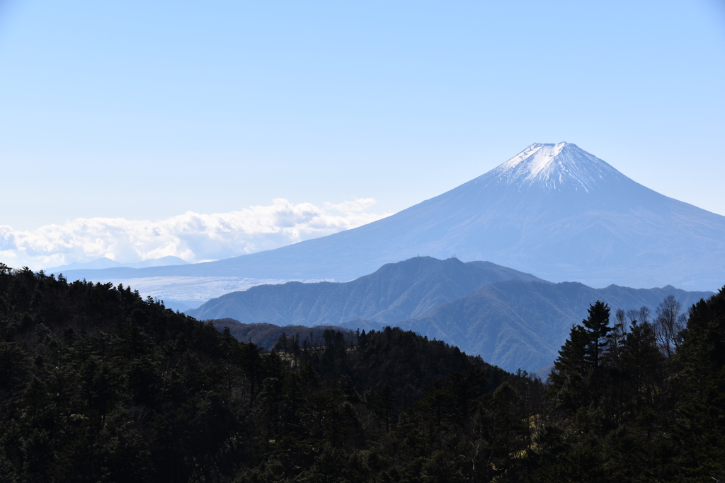 秀麗富岳：小金沢山